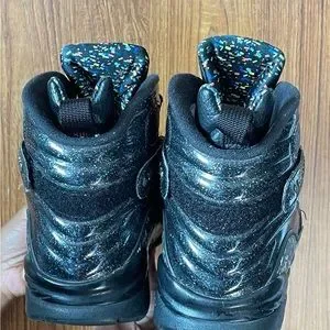 These confetti Jordan’s are 100 percent authentic and are in good condition. Jordan 8 Retro C&C  main image 4